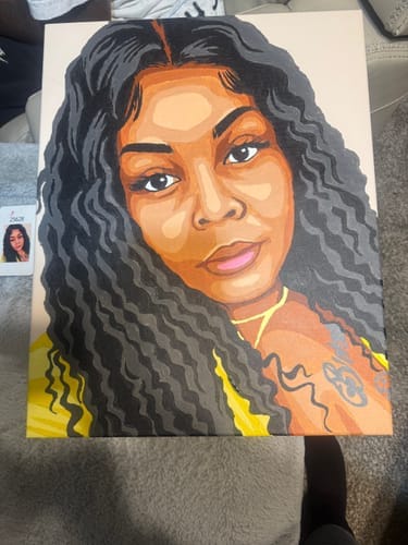 Customer photo review of Couples Paint Kit