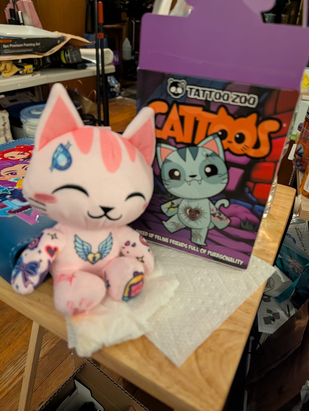 Customer photo review of Cattoos Plush Pendant Blind Box