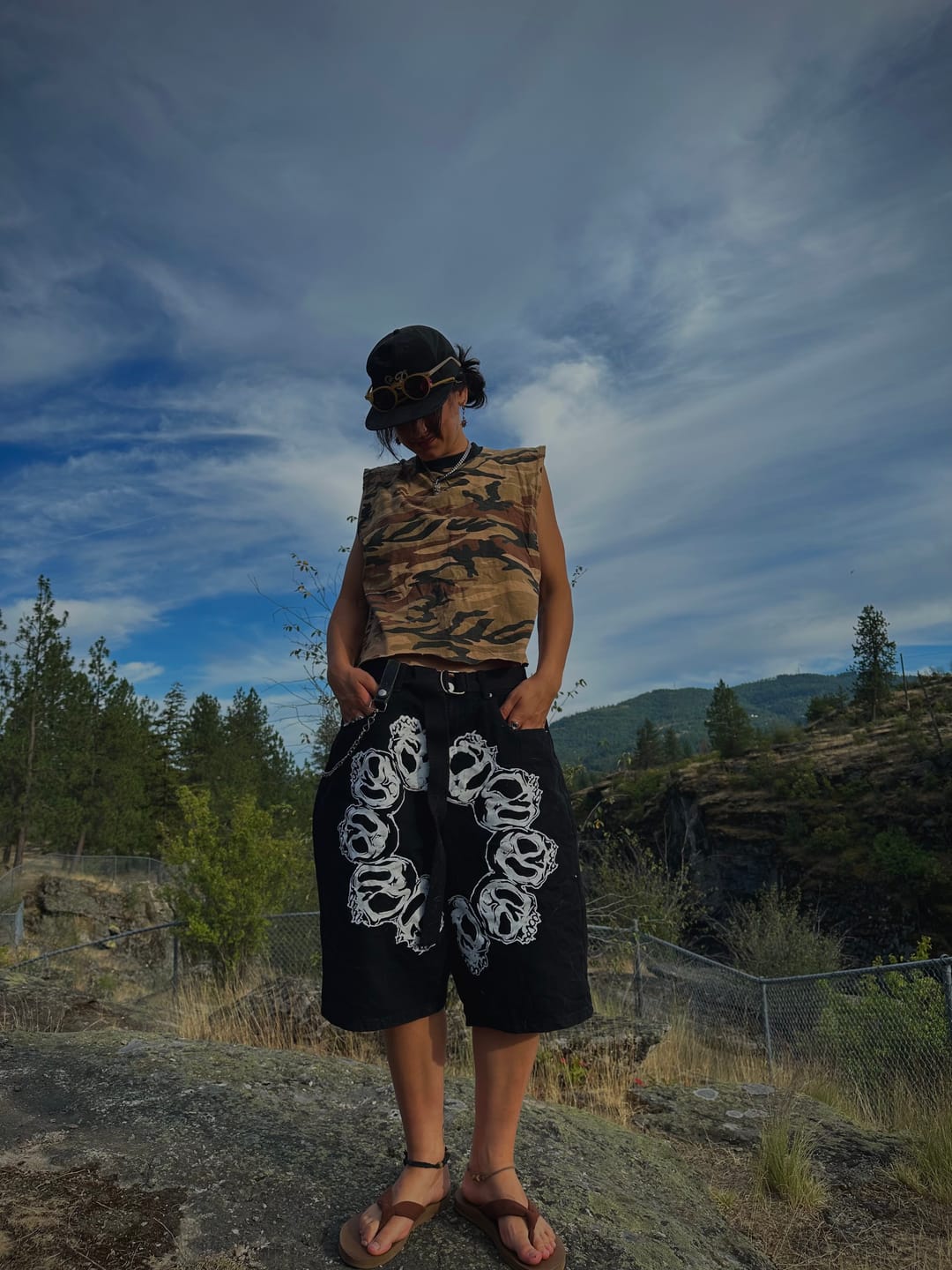 Customer photo review of 10 STAGES OF ADDICTION SHORTS
