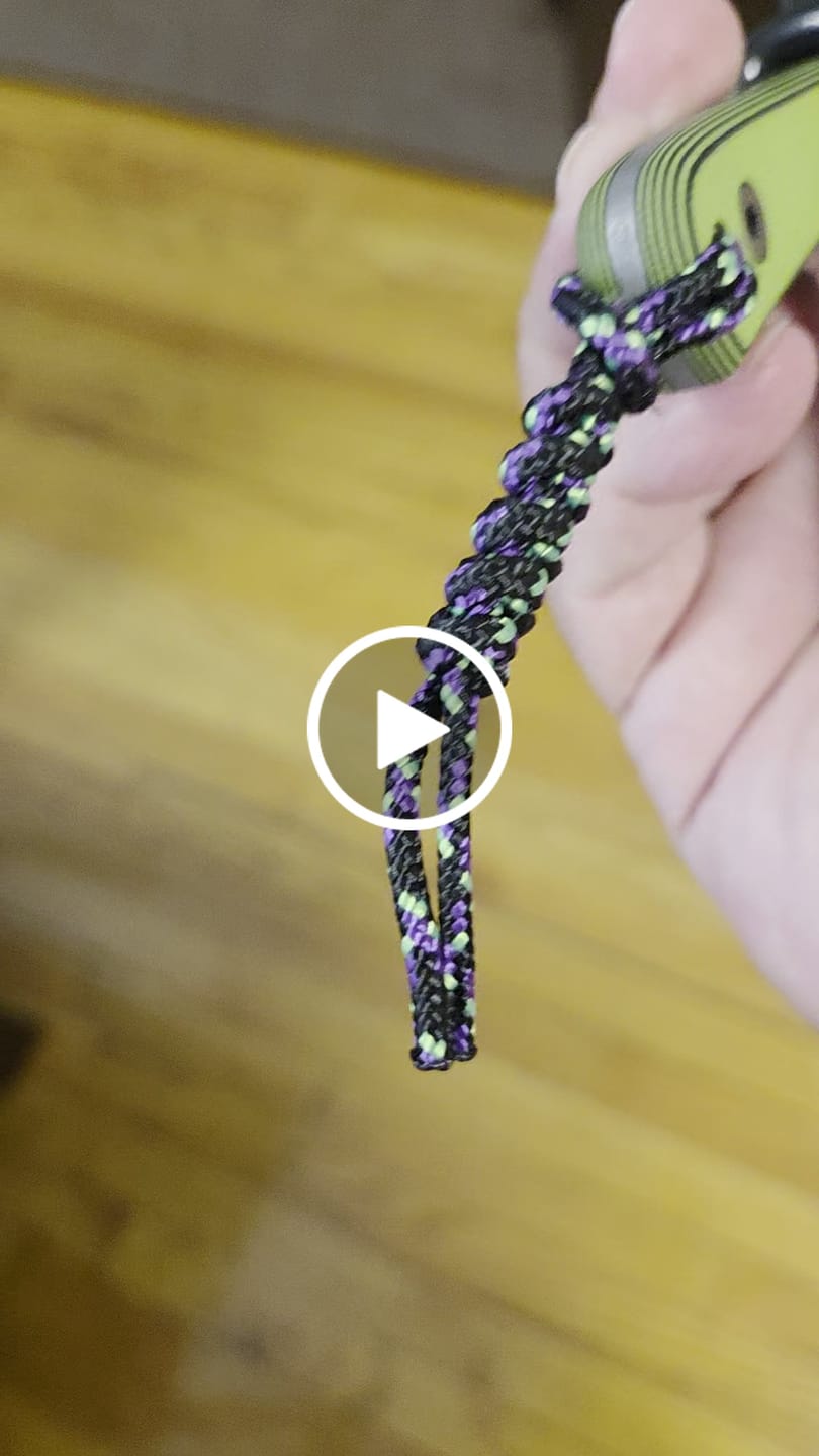 Customer video review of Lone Star Knife Lanyard – Handmade Utility & Style