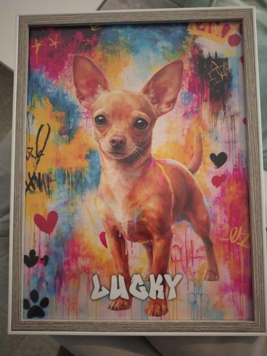 Customer photo review of Grafiti - Póster personalizado