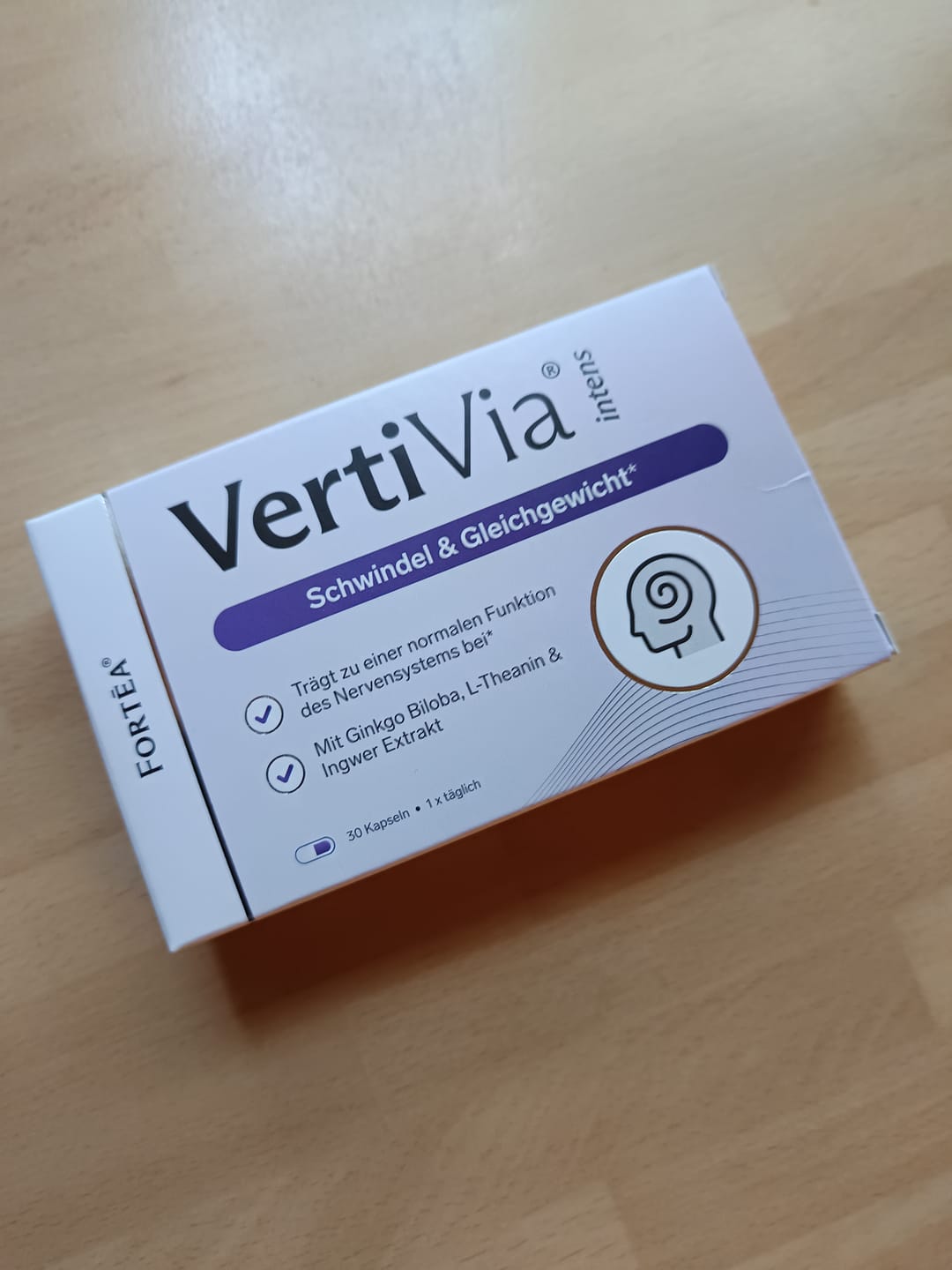 Customer photo review of VertiVia® intens – Schwindel & Gleichgewicht