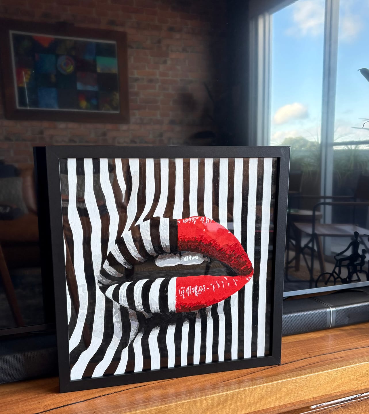 Customer photo review of Bold Expression | Paint by Number