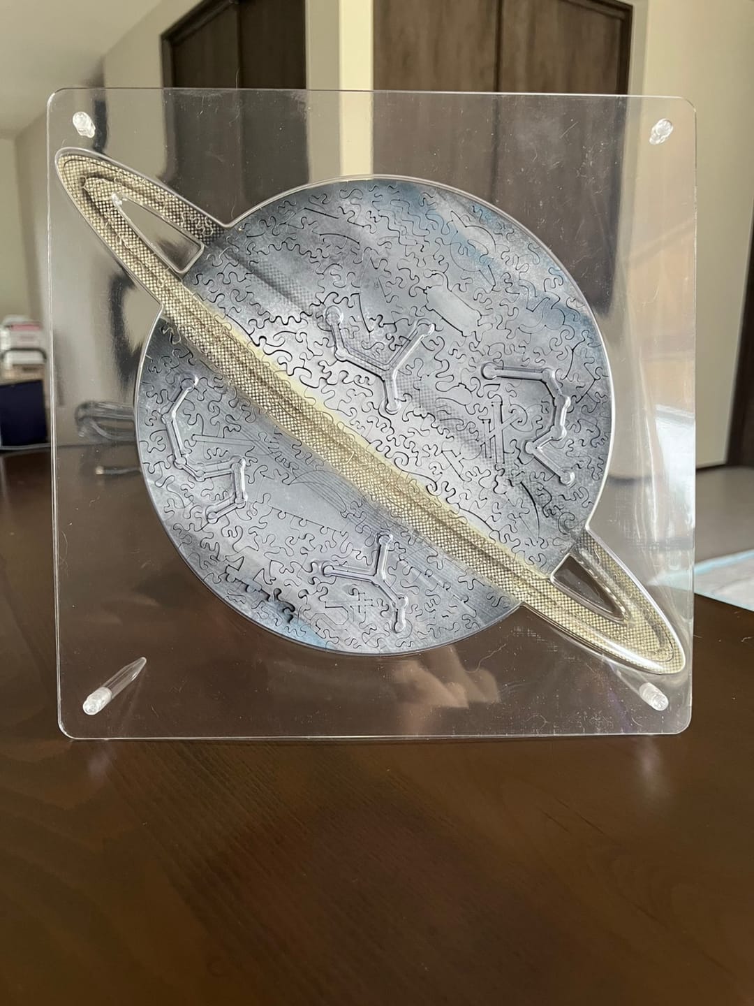 Customer photo review of 【６月入庫分予約】宇宙の破片 SATURN 土星と専用フレームセット