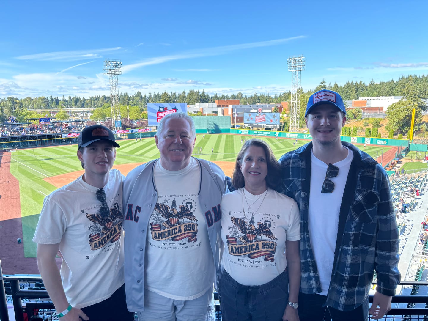 Customer photo review of American T-shirt