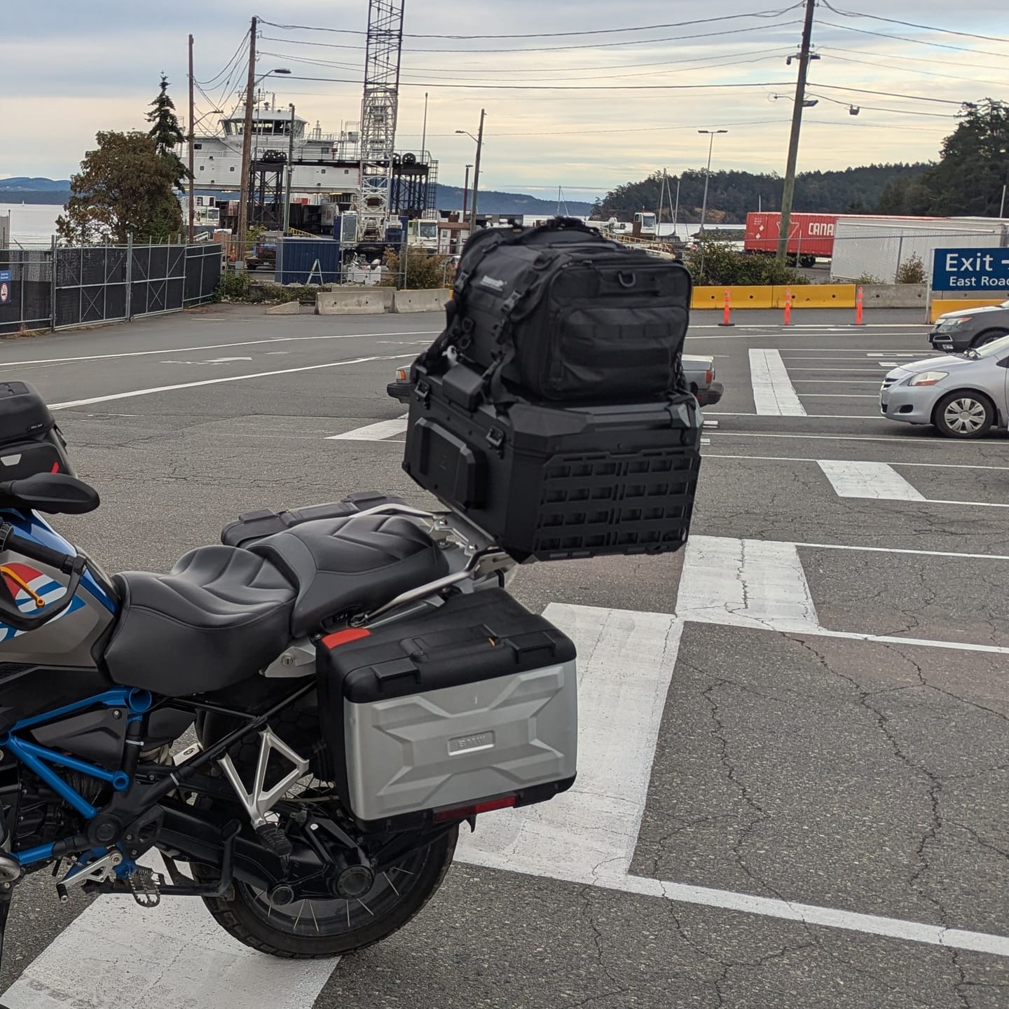 Customer photo review of MotoCase – The Ultimate Top Case