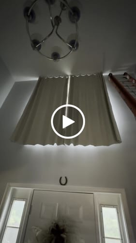 Customer video review of SmartWings Motorized Drapery 90%/100% Blackout