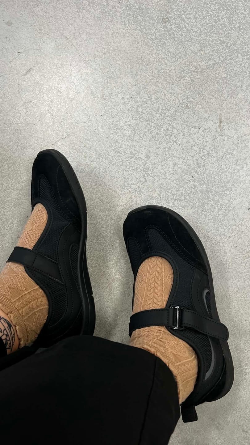 Customer photo review of Lignum - Mary Jane Schuhe