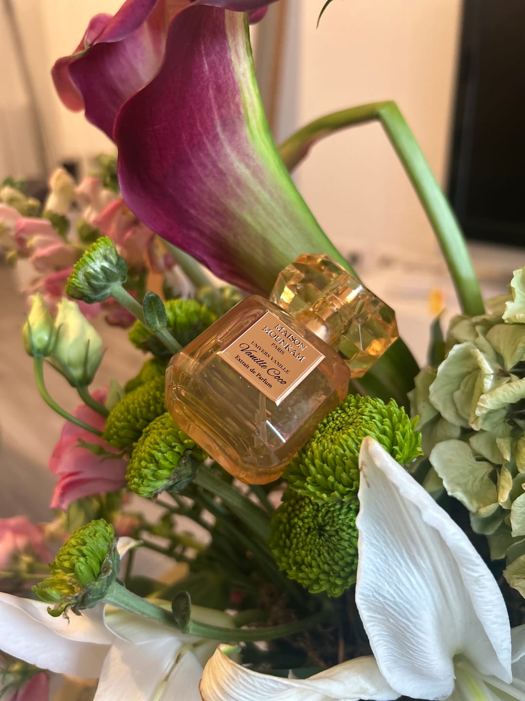 Customer photo review of Shimmering Body Oil Glazed Strawberry Butter Cream