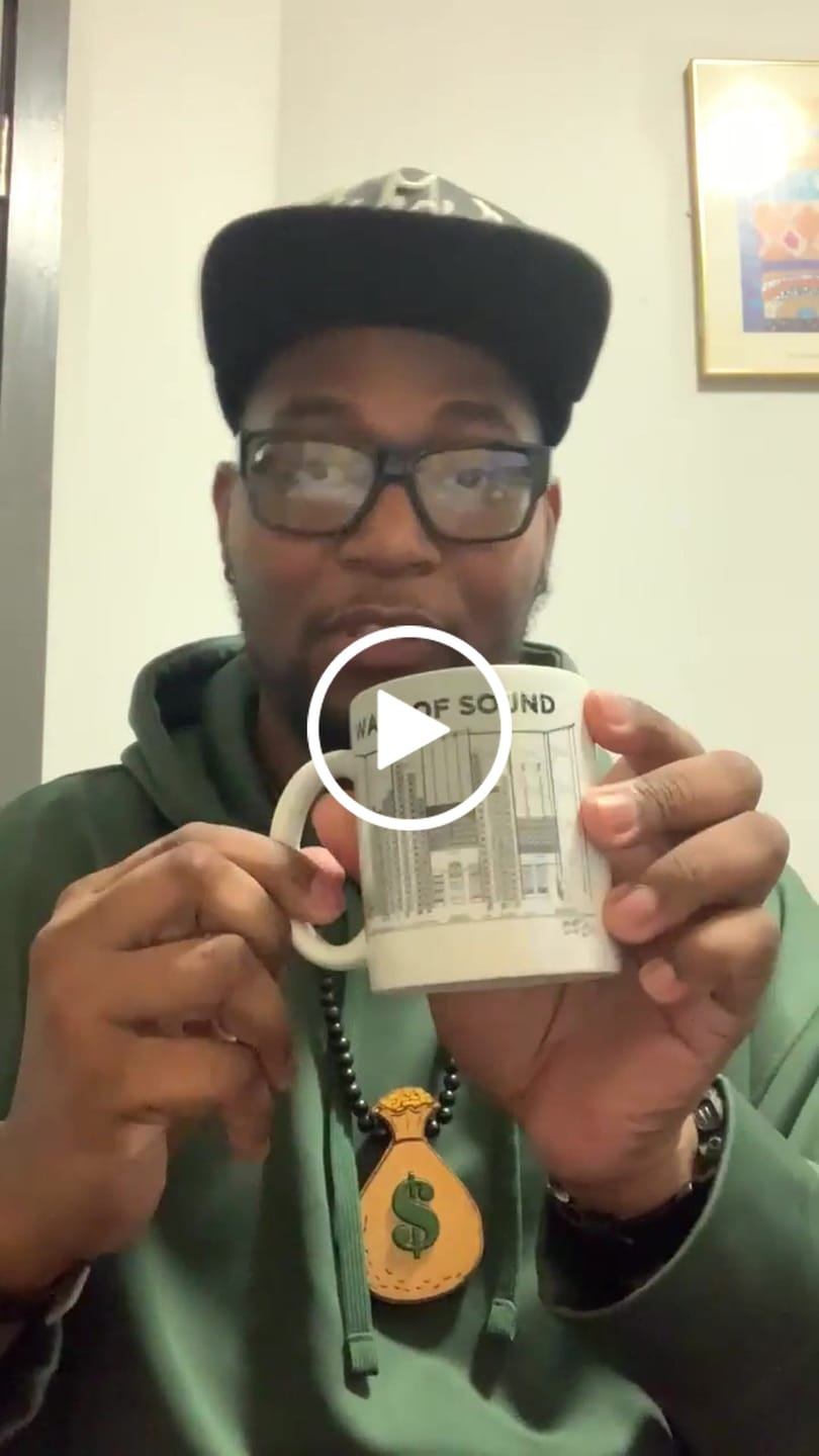 Customer video review of Big Steve Wall of Sound White glossy mug