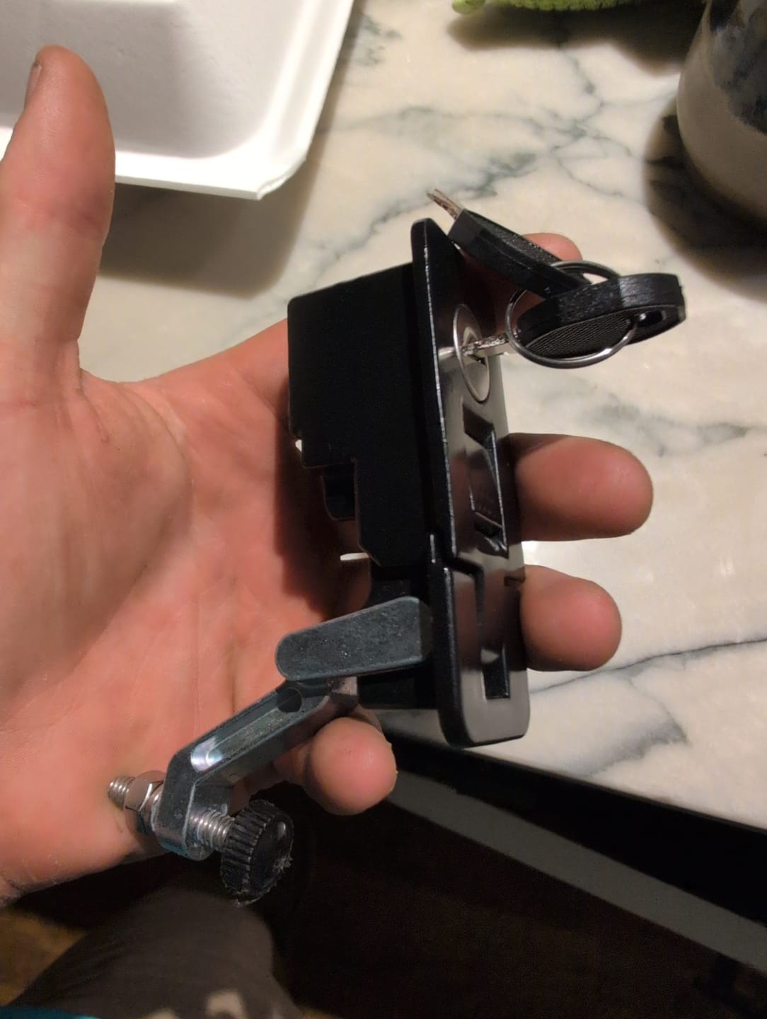 Customer photo review of OPENROAD Truck Cap Storage Box