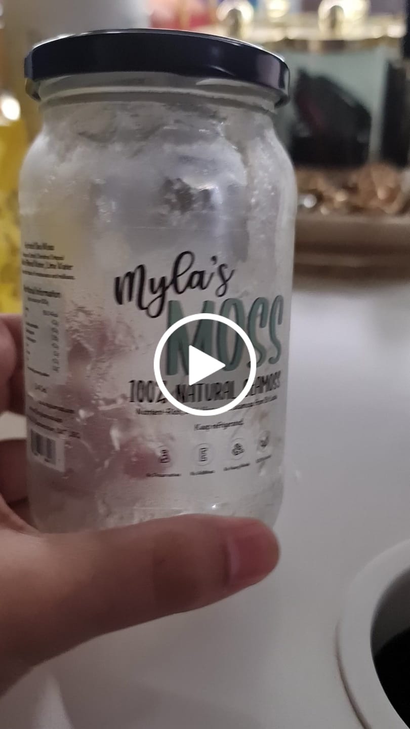 Customer video review of Seamoss Gel