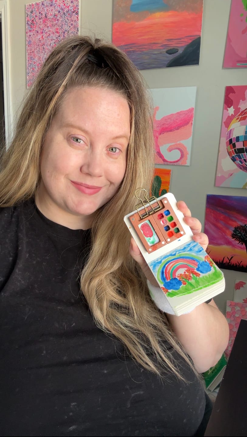 Customer photo review of extra brush set