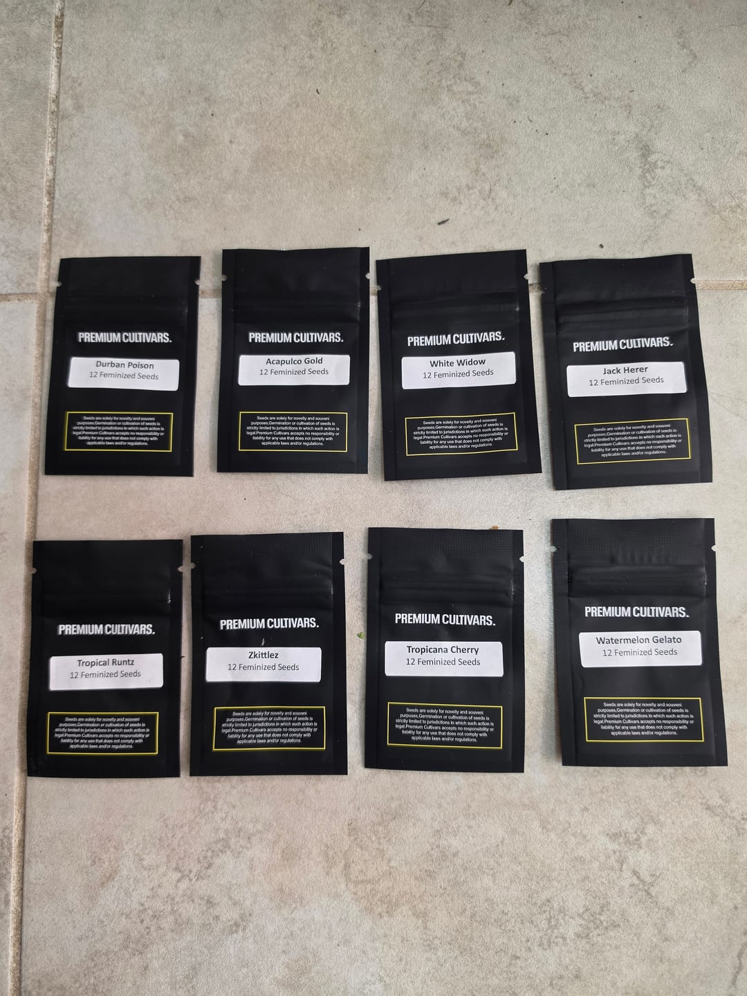 Customer photo review of Mountain Reserve Seed Bundle - 4 Strains - 48 Feminized Seeds
