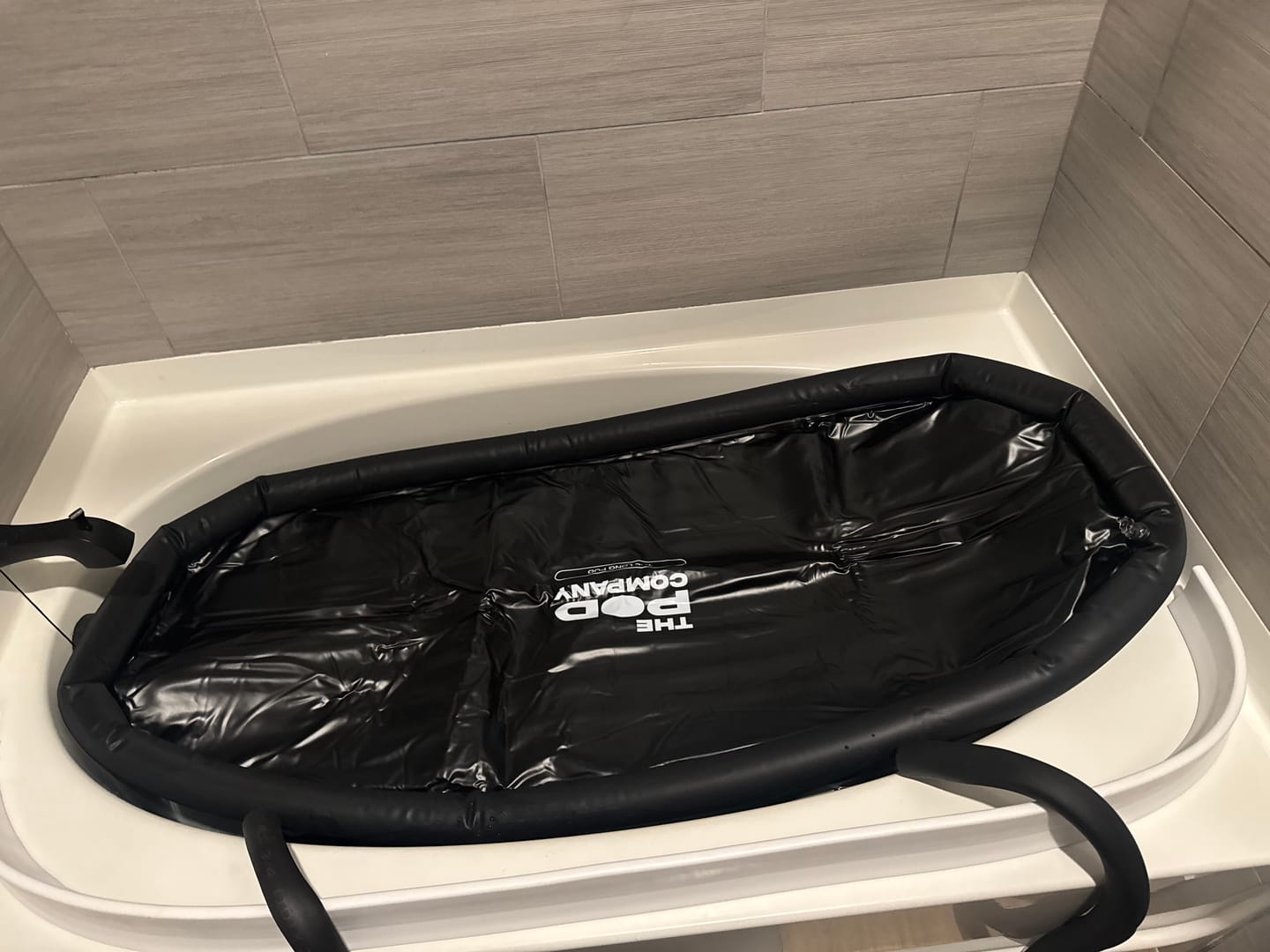 Customer photo review of The Universal Ice Bath Chiller