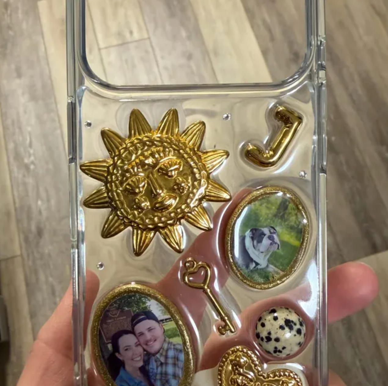 Customer photo review of SUN Memories with your Photo. Transparent Base