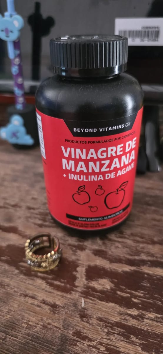 Customer photo review of Vinagre de Manzana + Inulina de Agave 150 caps