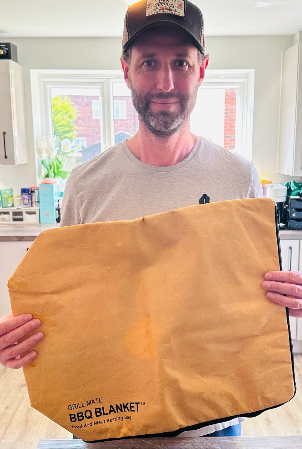 Customer photo review of GRILL MATE BBQ BLANKET