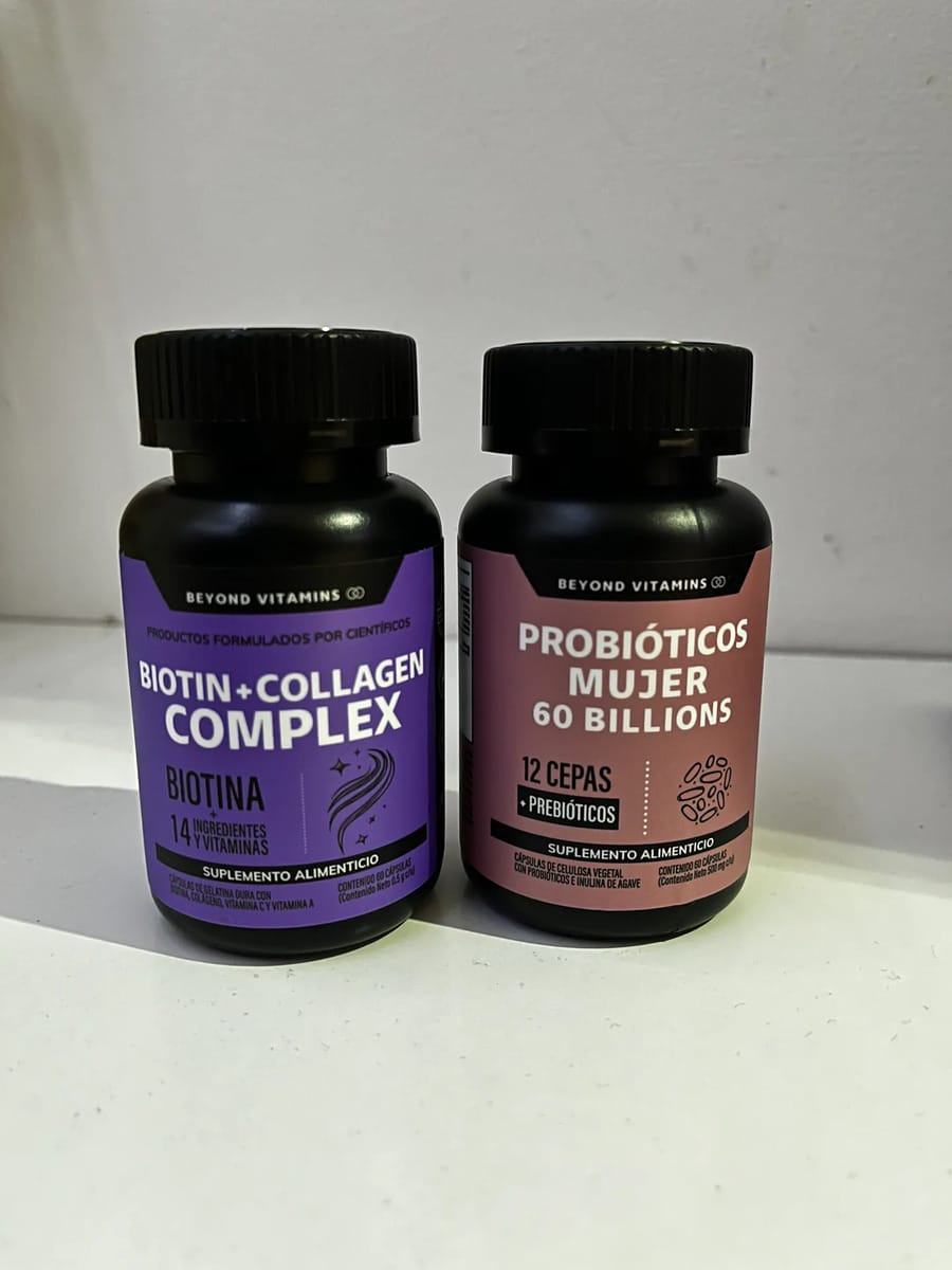Customer photo review of Probioticos mujer 60 billions - 60 cápsulas
