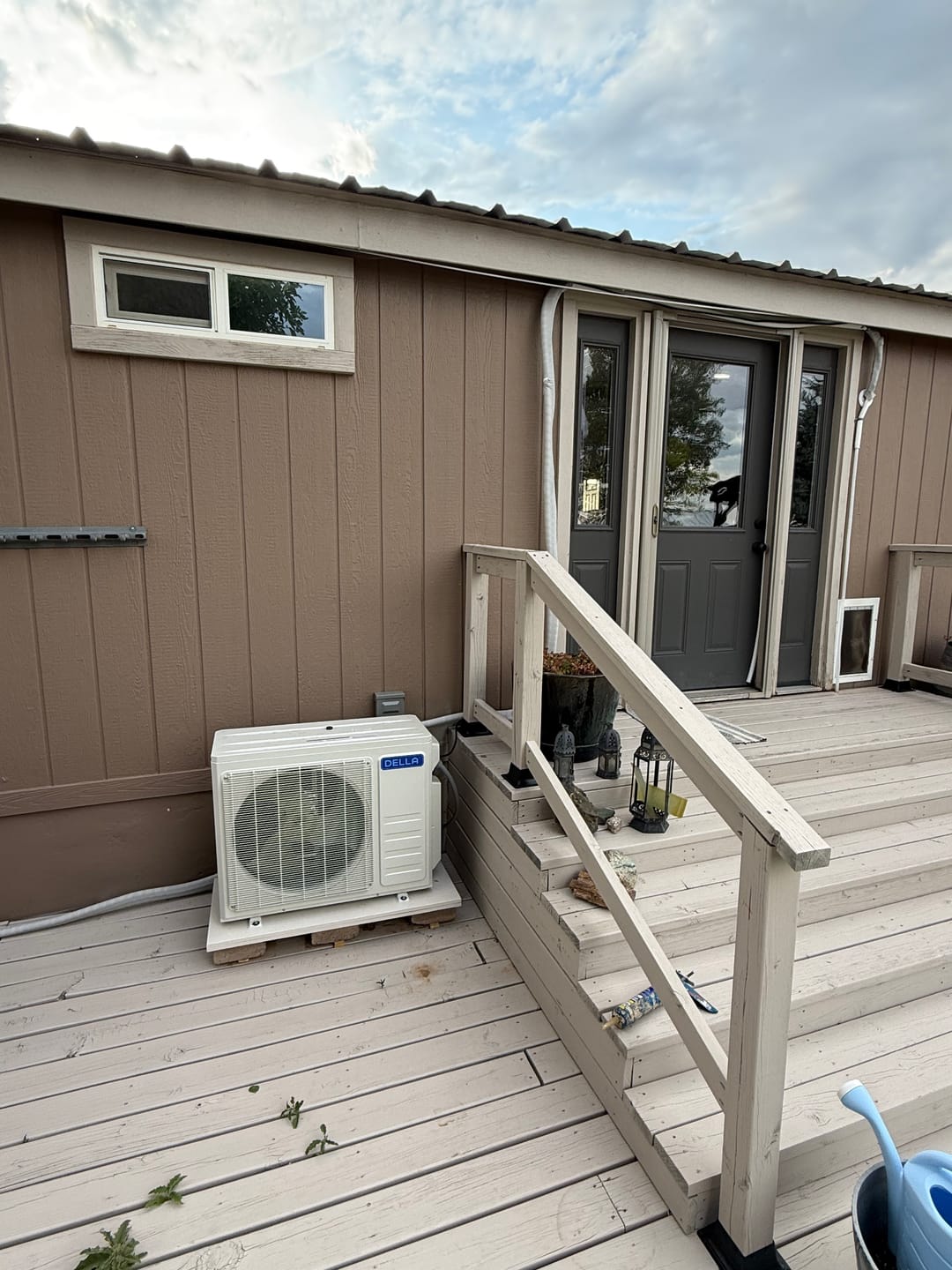 Customer photo review of DELLA Vario Series 20000 BTU Dual Zone Mini Split AC (9K + 12K) - Up to 950 Sq.Ft.
