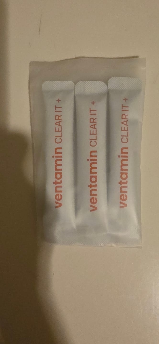 Customer photo review of Ventamin Party Trial Pack