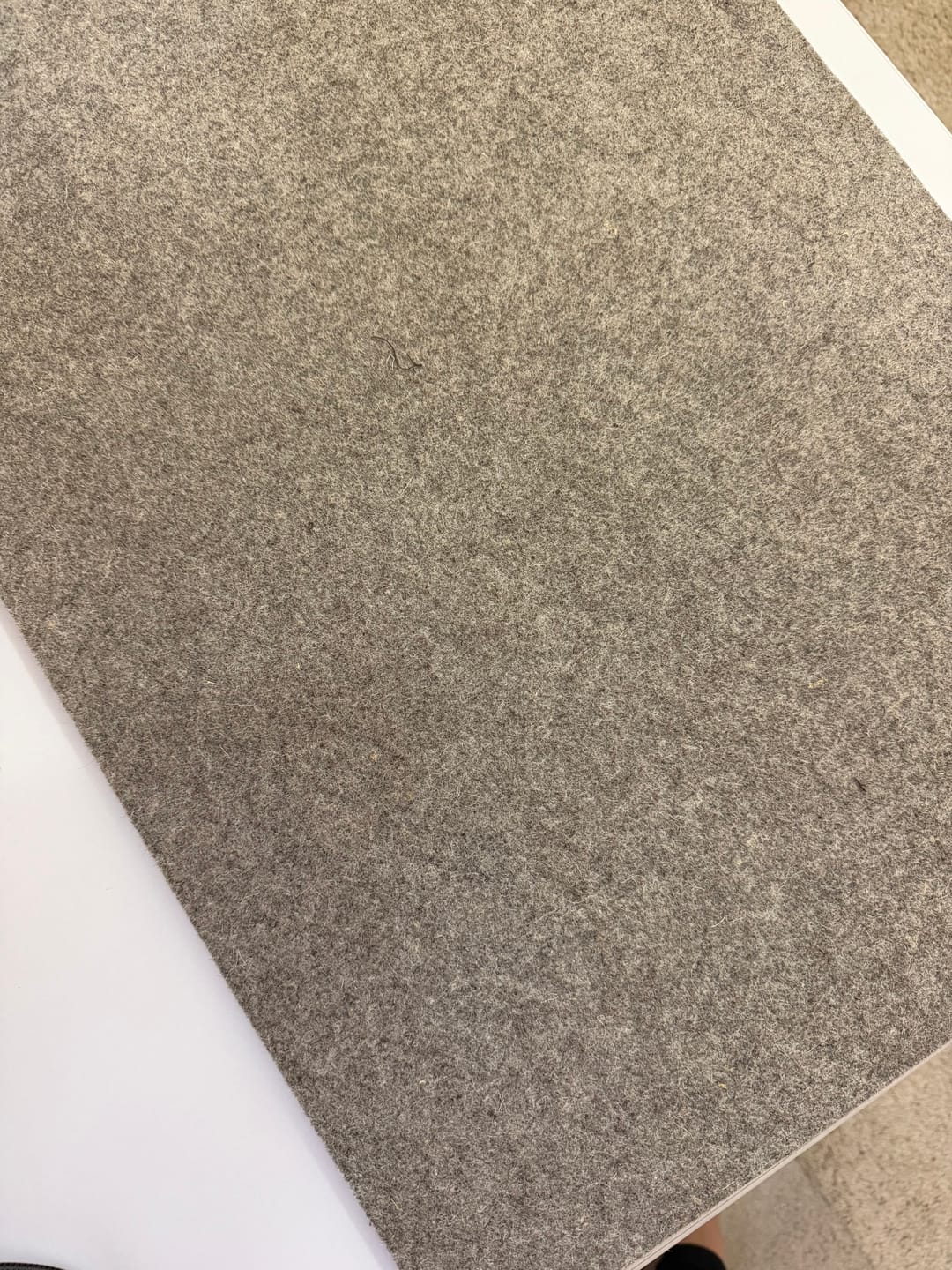 Customer photo review of Wool Ironing Mat