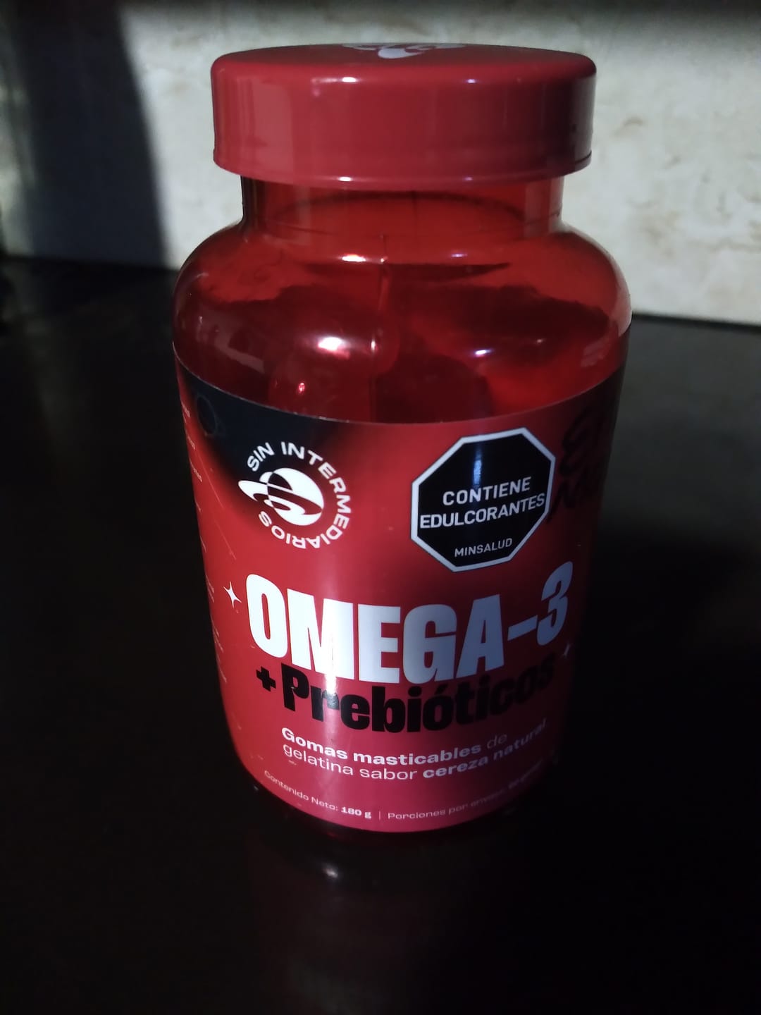 Customer photo review of Gomas con Omega 3 DHA y Prebióticos