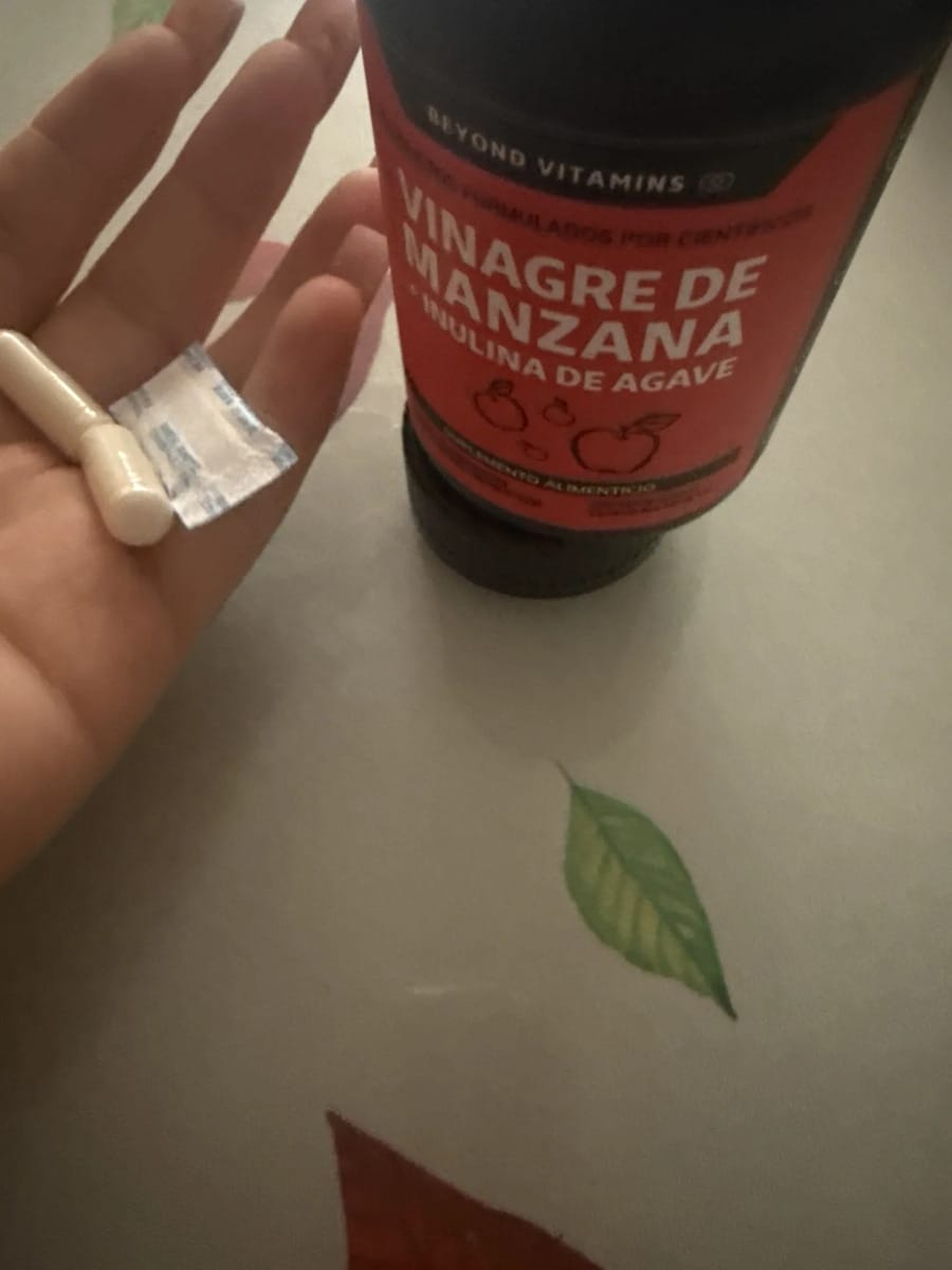 Customer photo review of Vinagre de Manzana + Inulina de Agave 150 caps