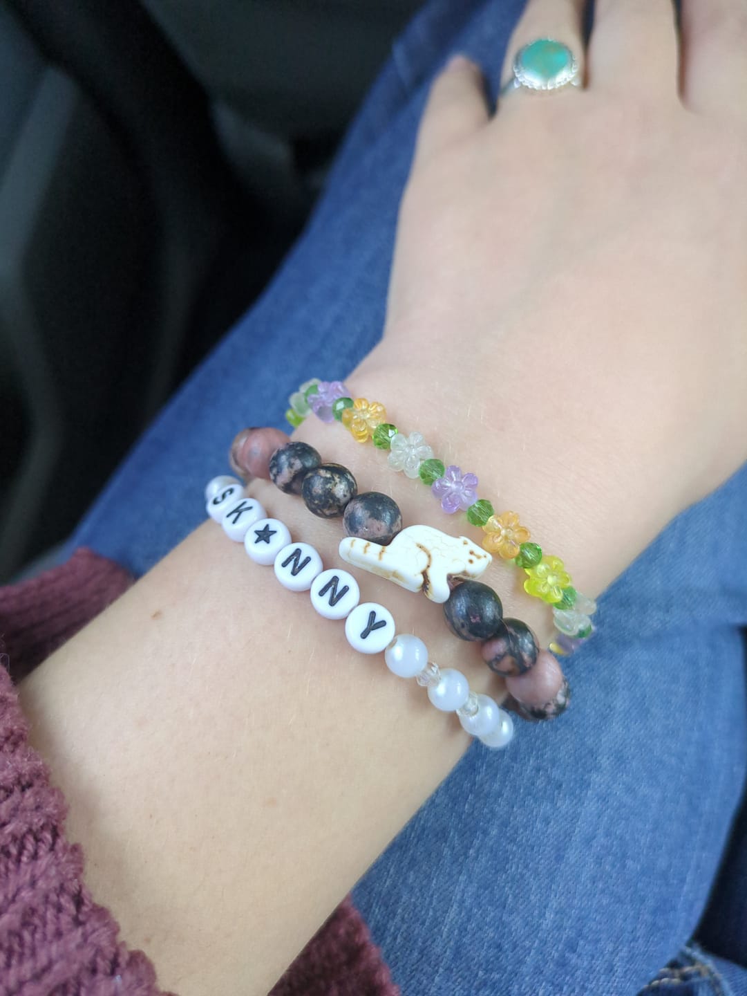 Customer photo review of The Dash Bracelet