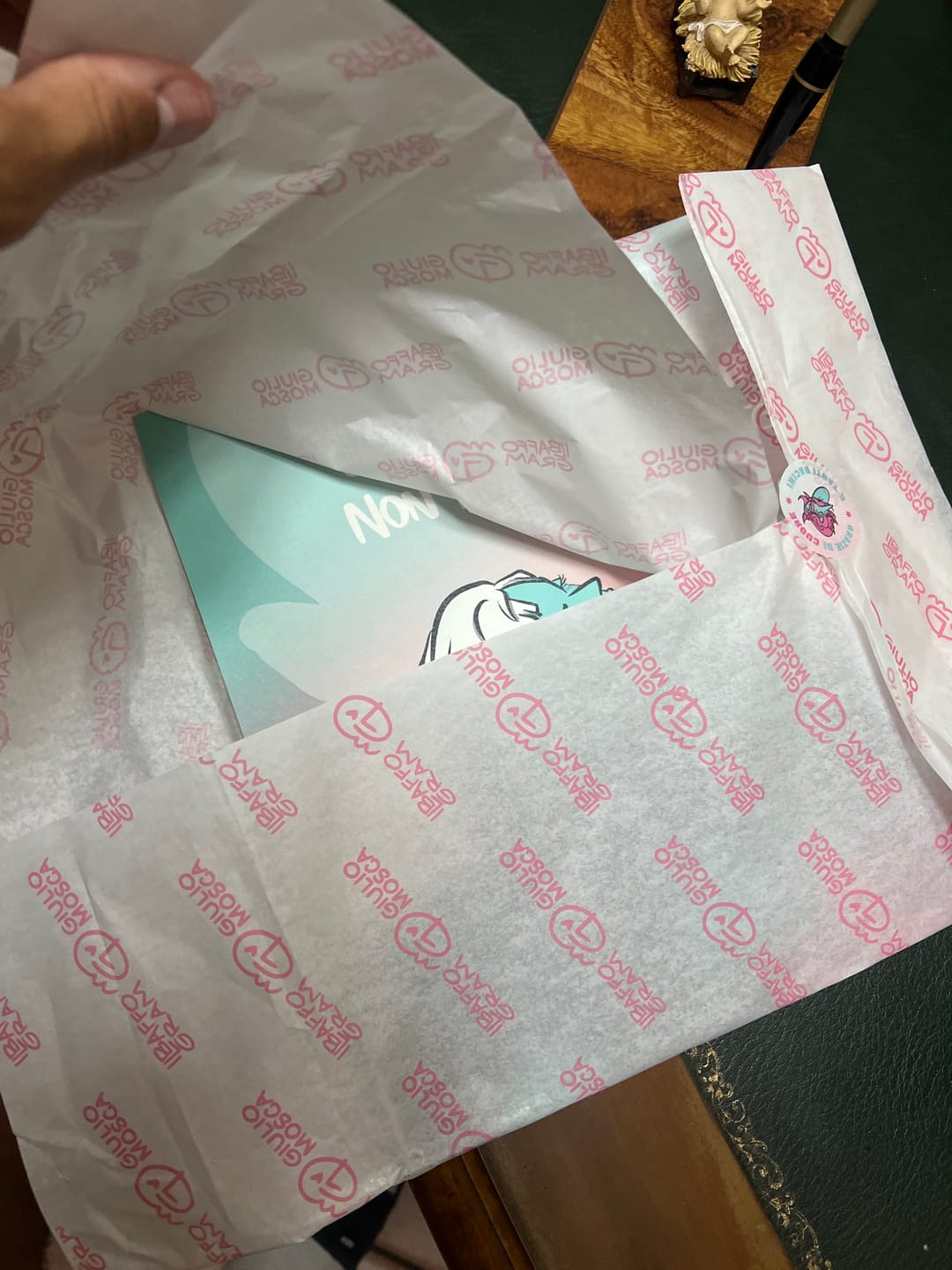 Customer photo review of Stampa su Cartoncino - Questa Stanza Non Ha Più Pareti