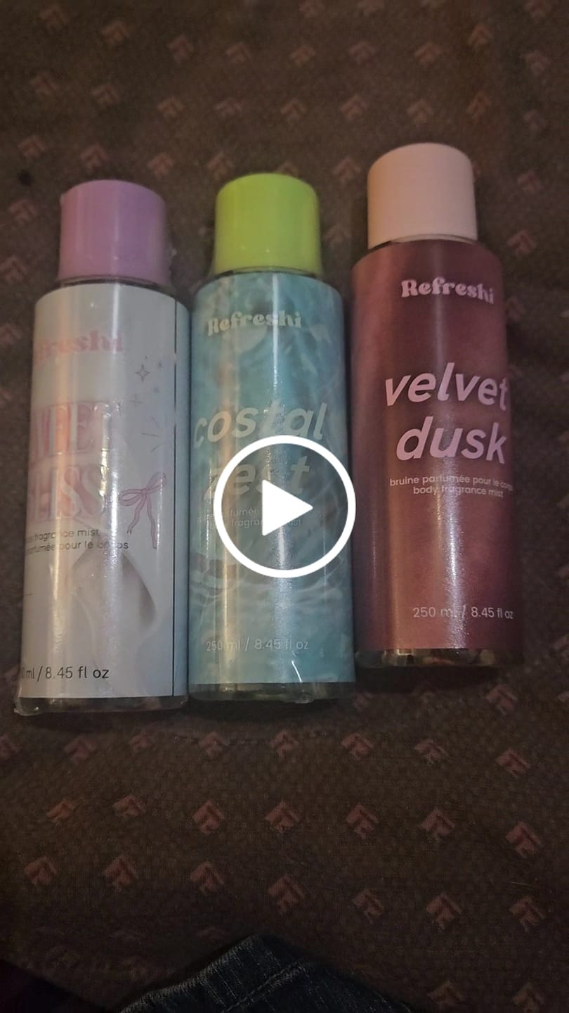 Customer video review of Velvet Dusk Body Spray