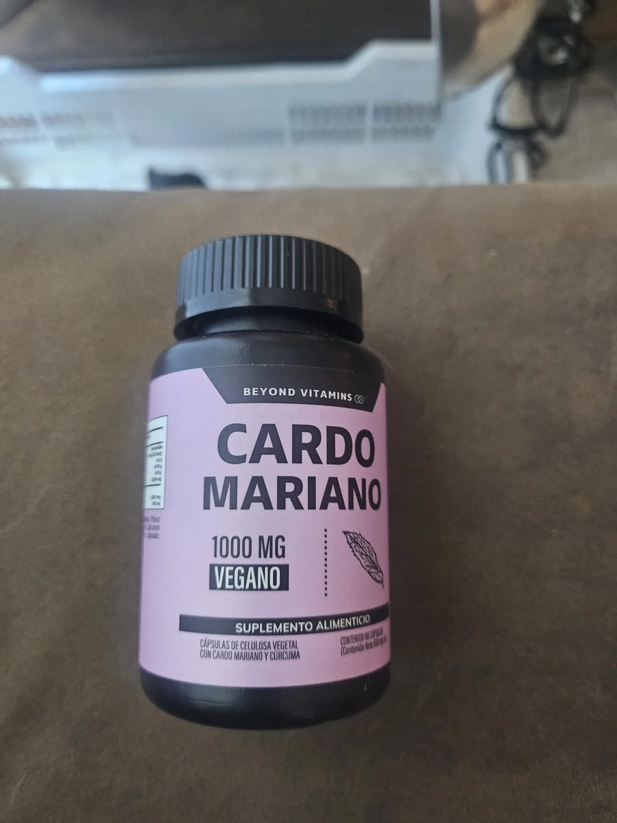 Customer photo review of Cardo Mariano - 60 cápsulas