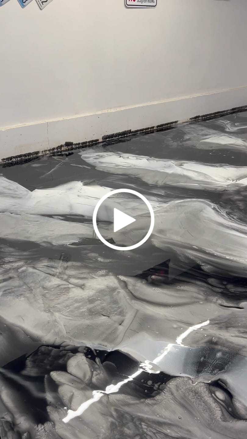 Customer video review of Clear Garage Floor Epoxy Kit - Maple Syrup 3 Gal. Kit