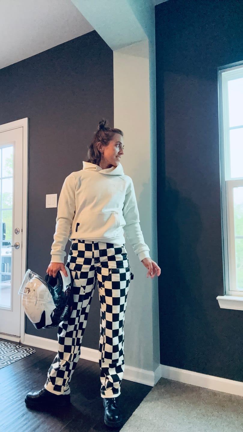 Customer photo review of Gravedigger Carpenter Pant - Checkered