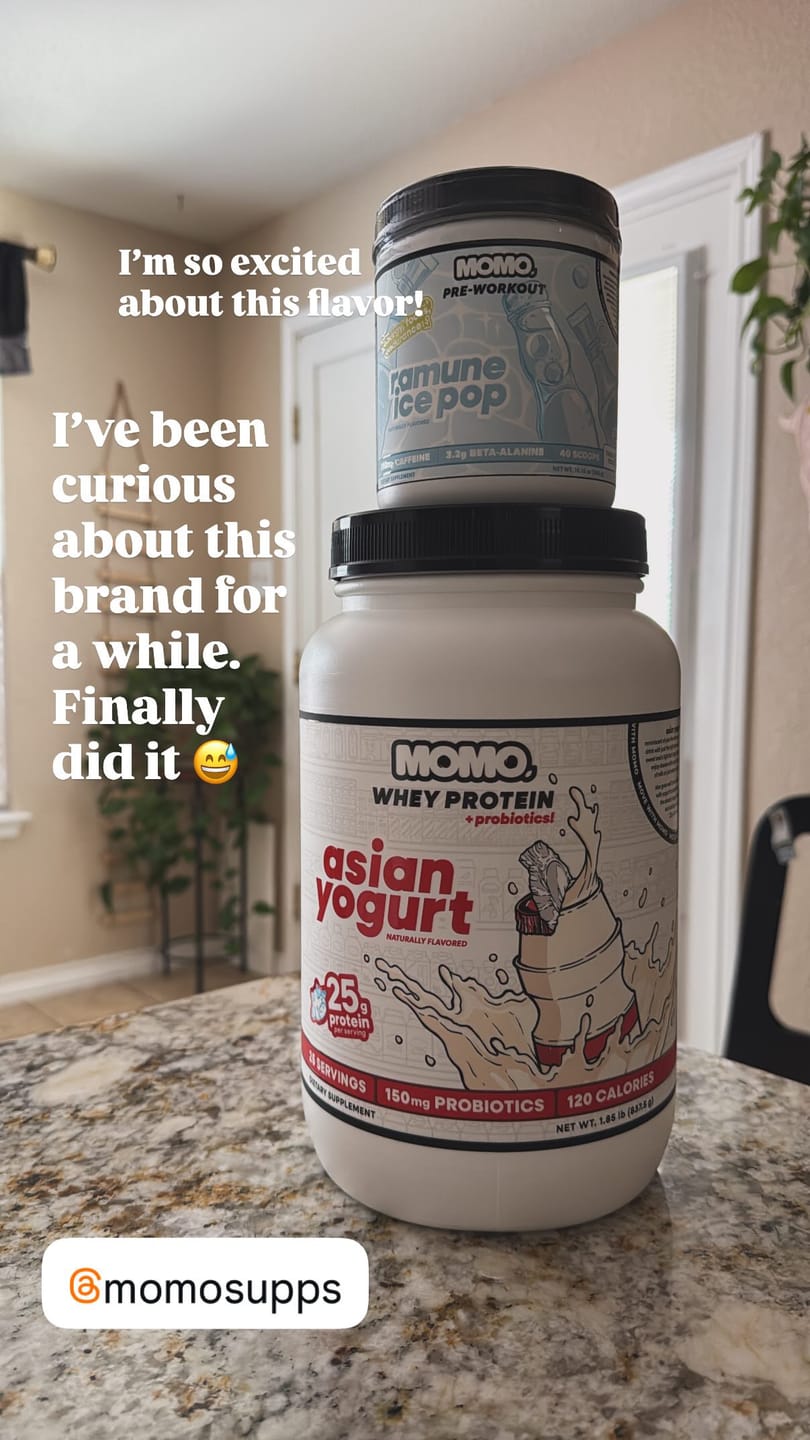 Customer photo review of MOMO® Whey | Asian Yogurt