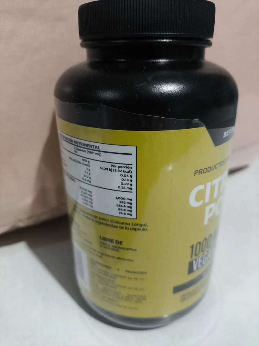 Customer photo review of Citrato de potasio 60 Caps