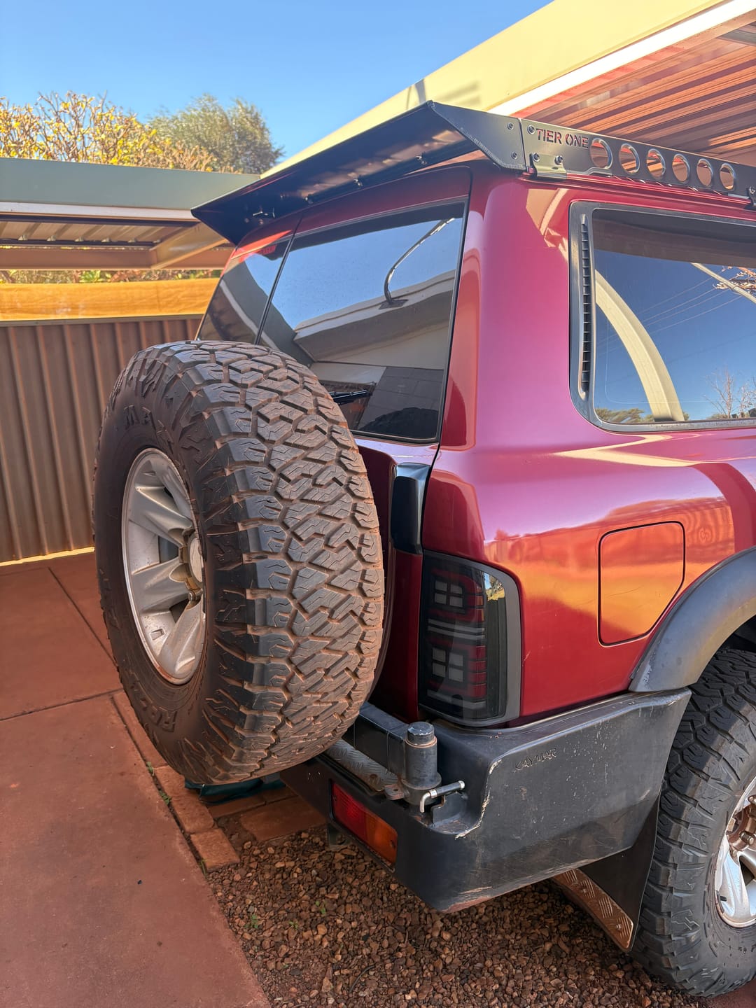 Customer photo review of Nissan Gu Patrol Series 1 - 3 1998 - 2004 LED Tail Lights