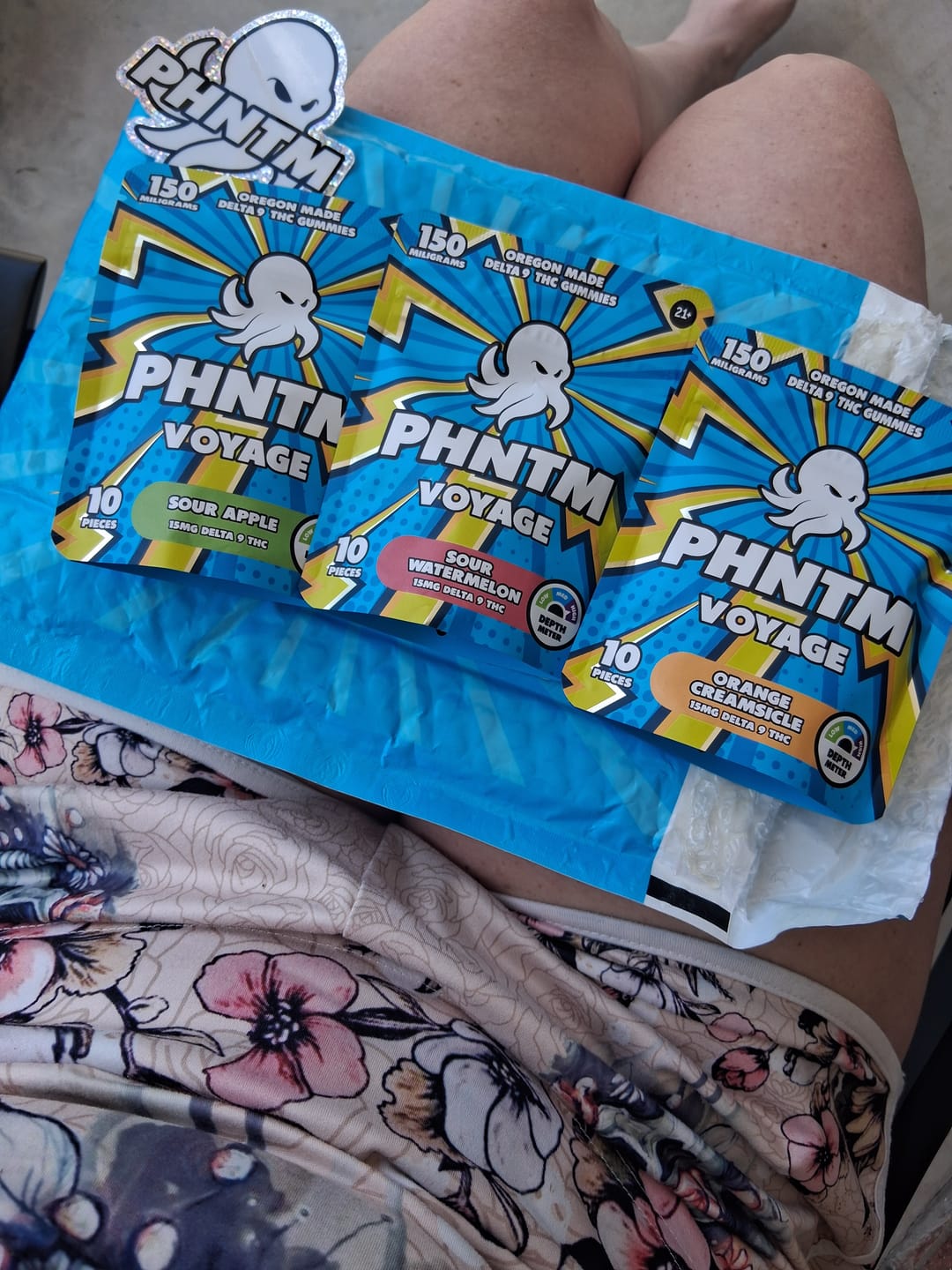 Customer photo review of Voyage Delta 9 THC Gummies