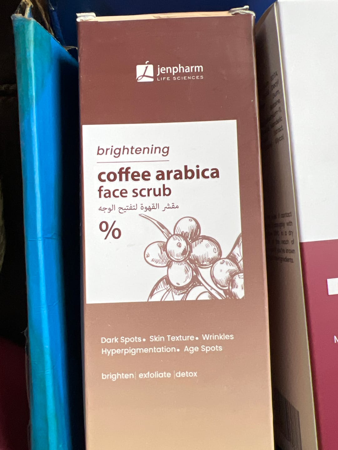Customer photo review of Brightening Coffee Scrub