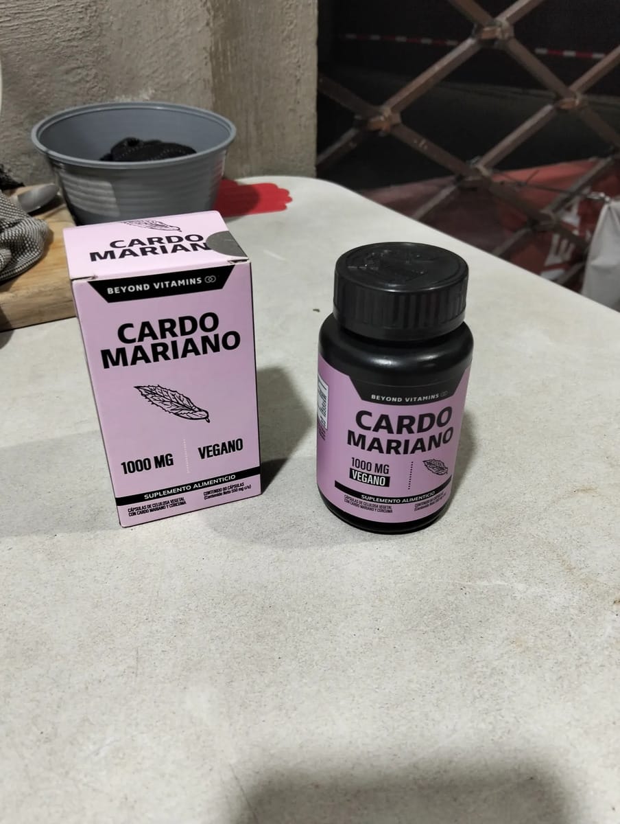 Customer photo review of Cardo Mariano - 60 cápsulas