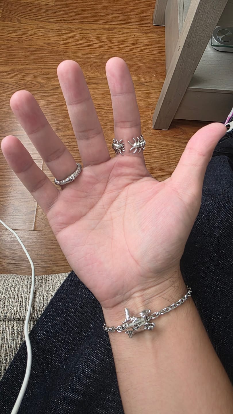 Customer photo review of HELLHOUND BRACELET