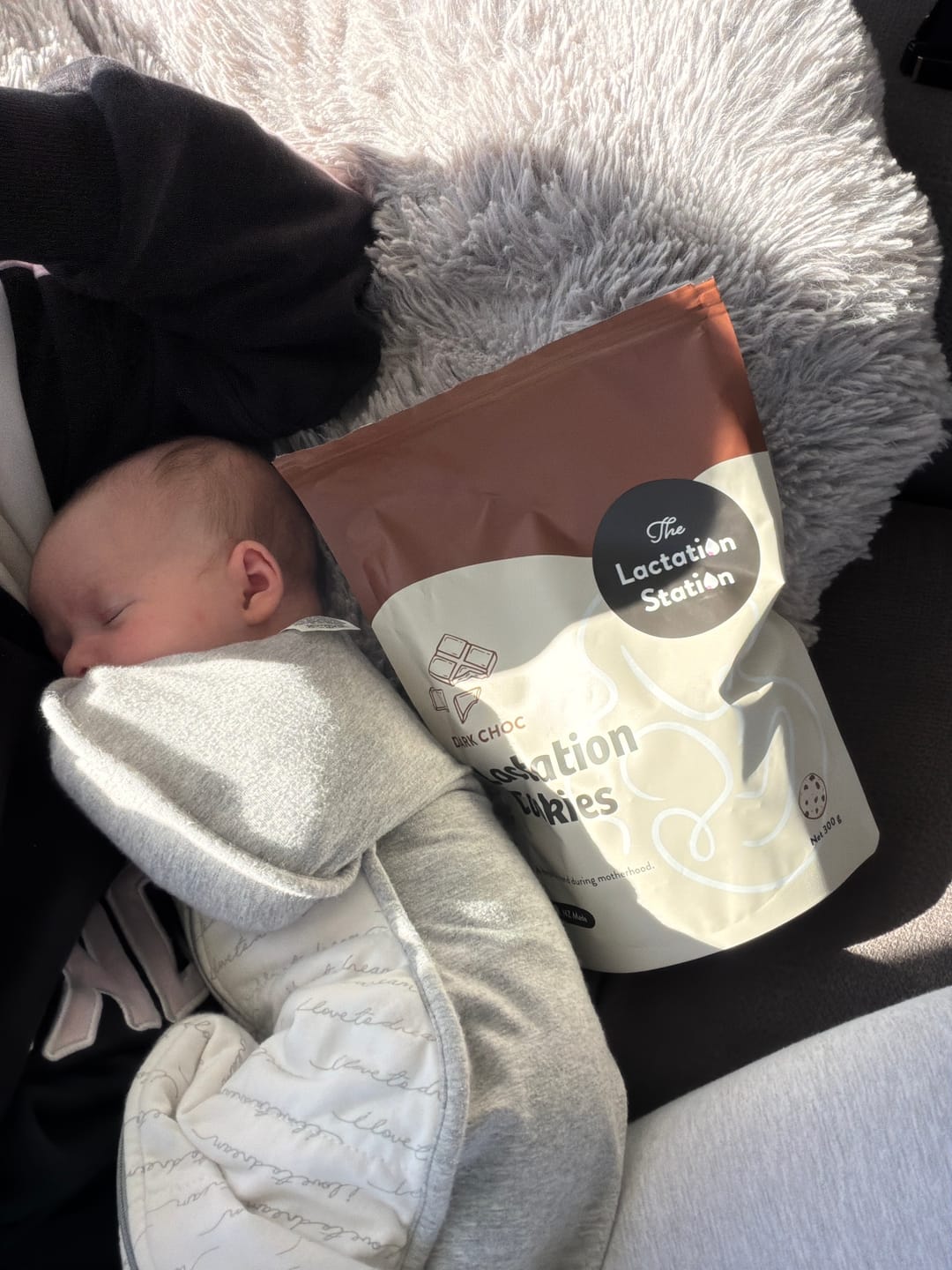 Customer photo review of White Choc Lactation Cookies