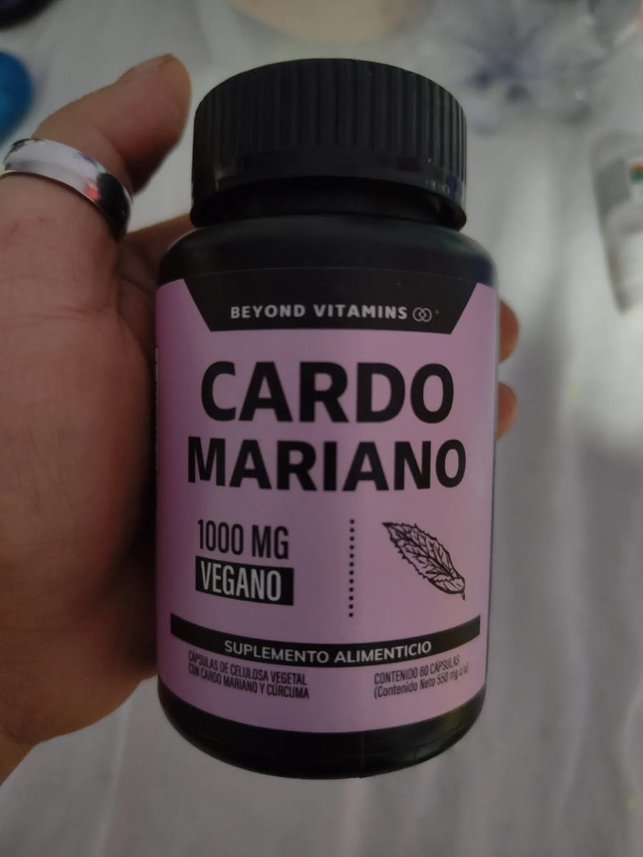 Customer photo review of Cardo Mariano - 60 cápsulas