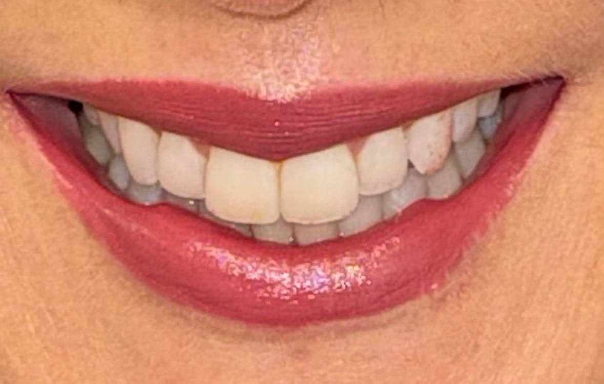 Customer photo review of ColorLuxe Hydrating Cream Lipstick