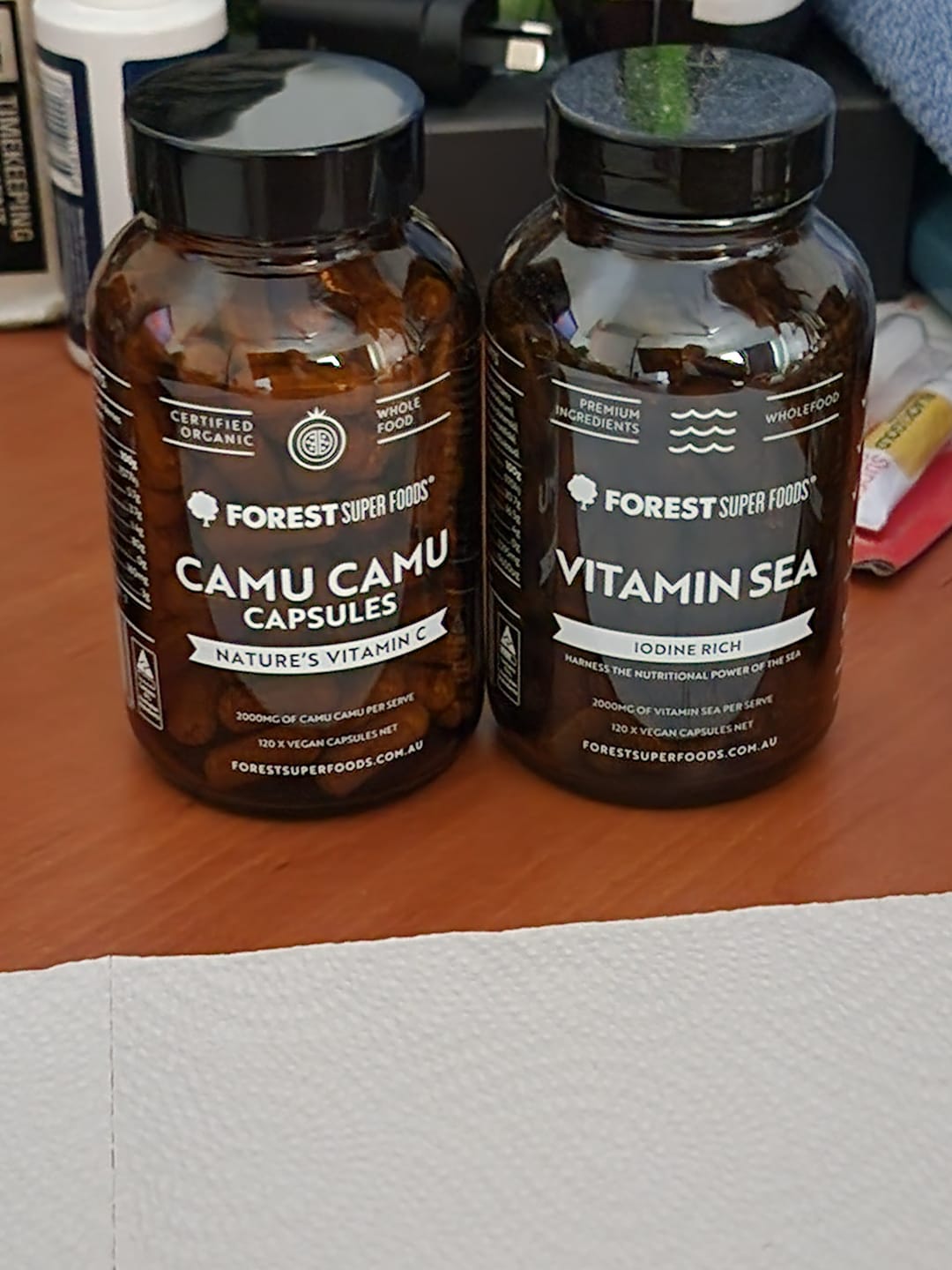 Customer photo review of Certified Organic Camu Camu Berry Capsules
