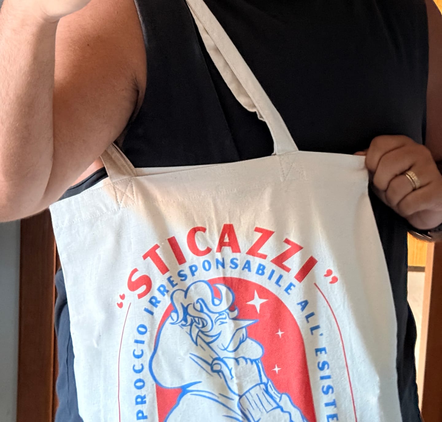 Customer photo review of Shopper STICA - Cotone Organico