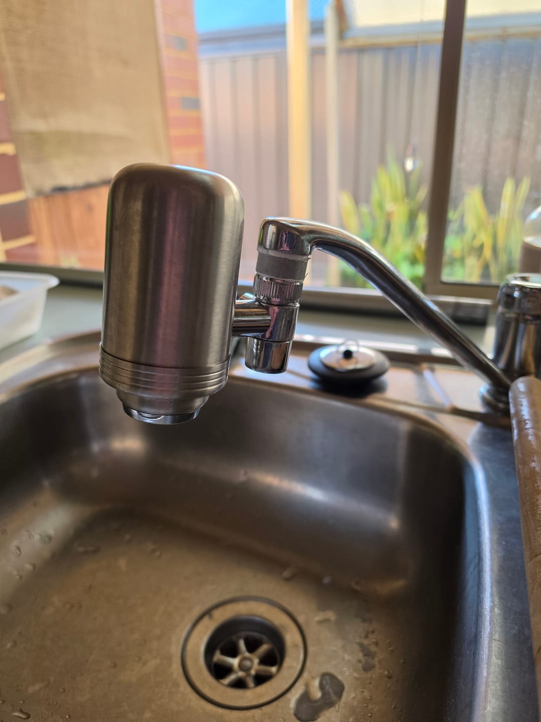 Customer photo review of EcoPure™ Stainless Steel Tap Water Filter + 5 Free Filters