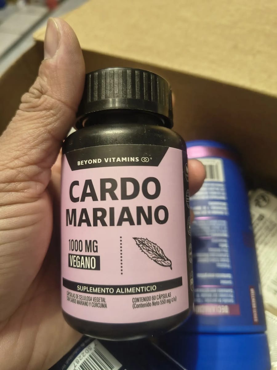 Customer photo review of Cardo Mariano - 60 cápsulas