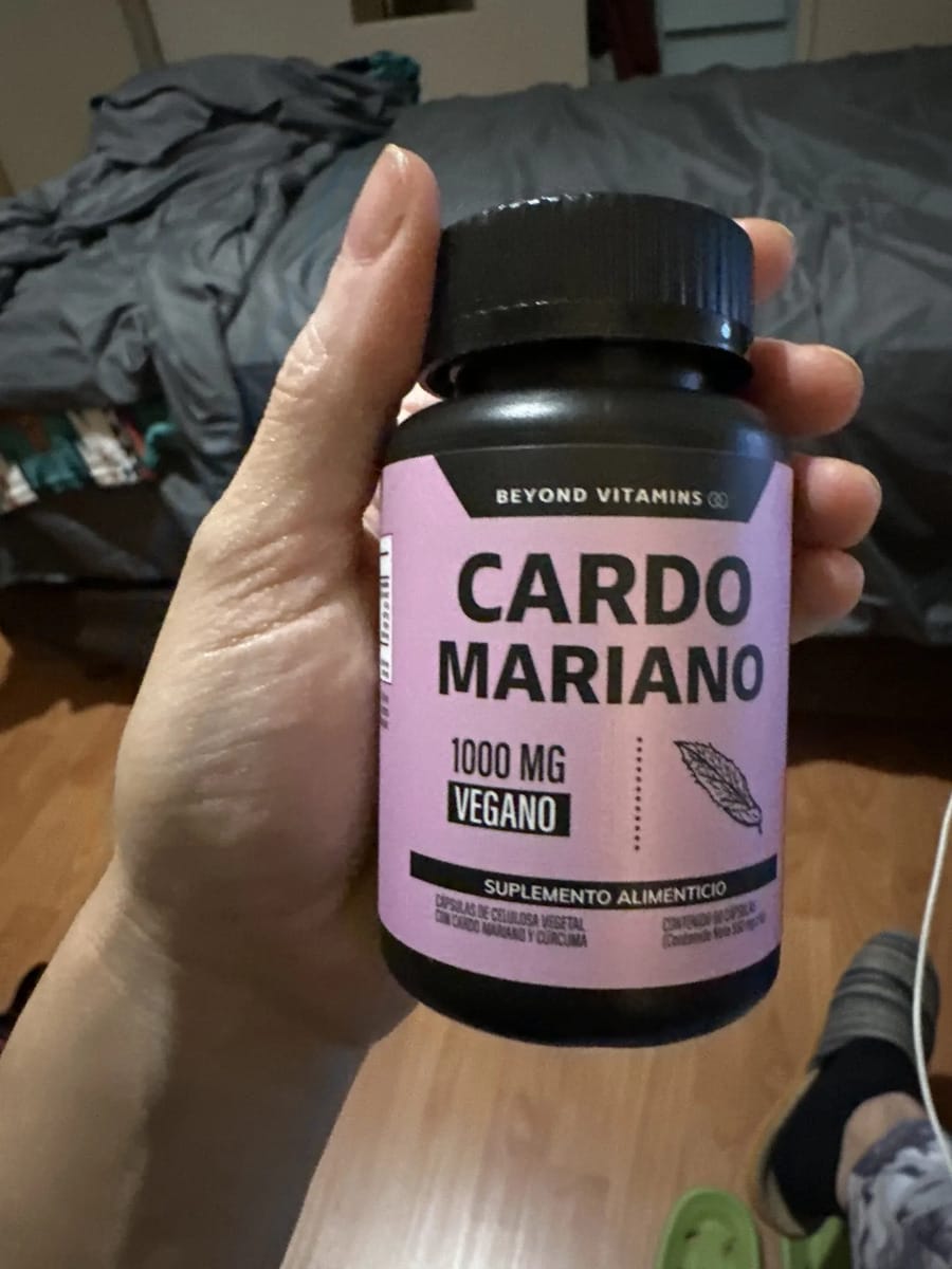 Customer photo review of Cardo Mariano - 60 cápsulas
