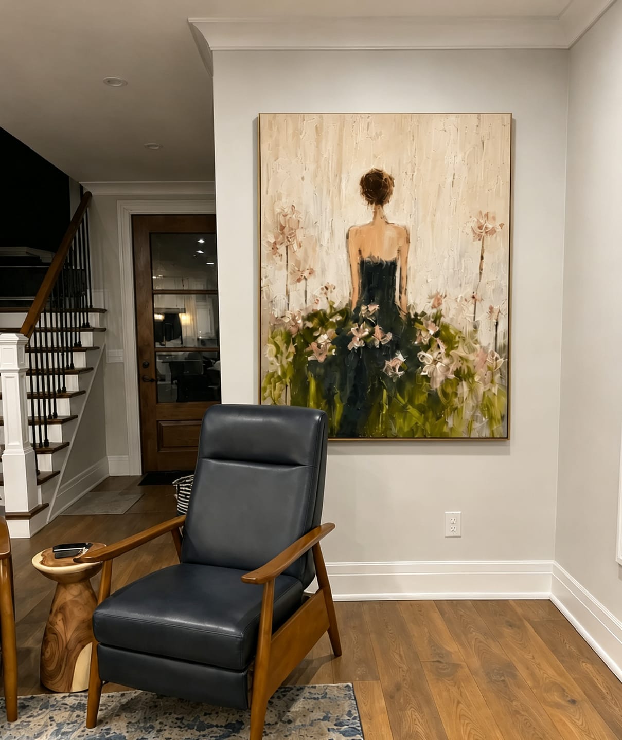 Customer photo review of Garden Silence-Figure Painting